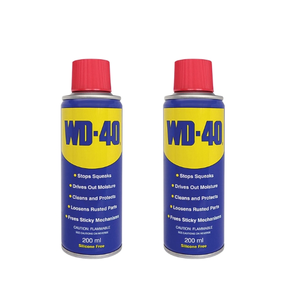 WD40 – Multi-Use Lubricant 200ml (Pack of 2)