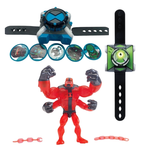 Ben 10 – Alien Worlds – Four Arms – 3 Piece