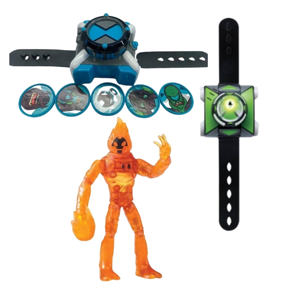 Ben 10 – Alien Worlds – Heat Blast – 3 Piece