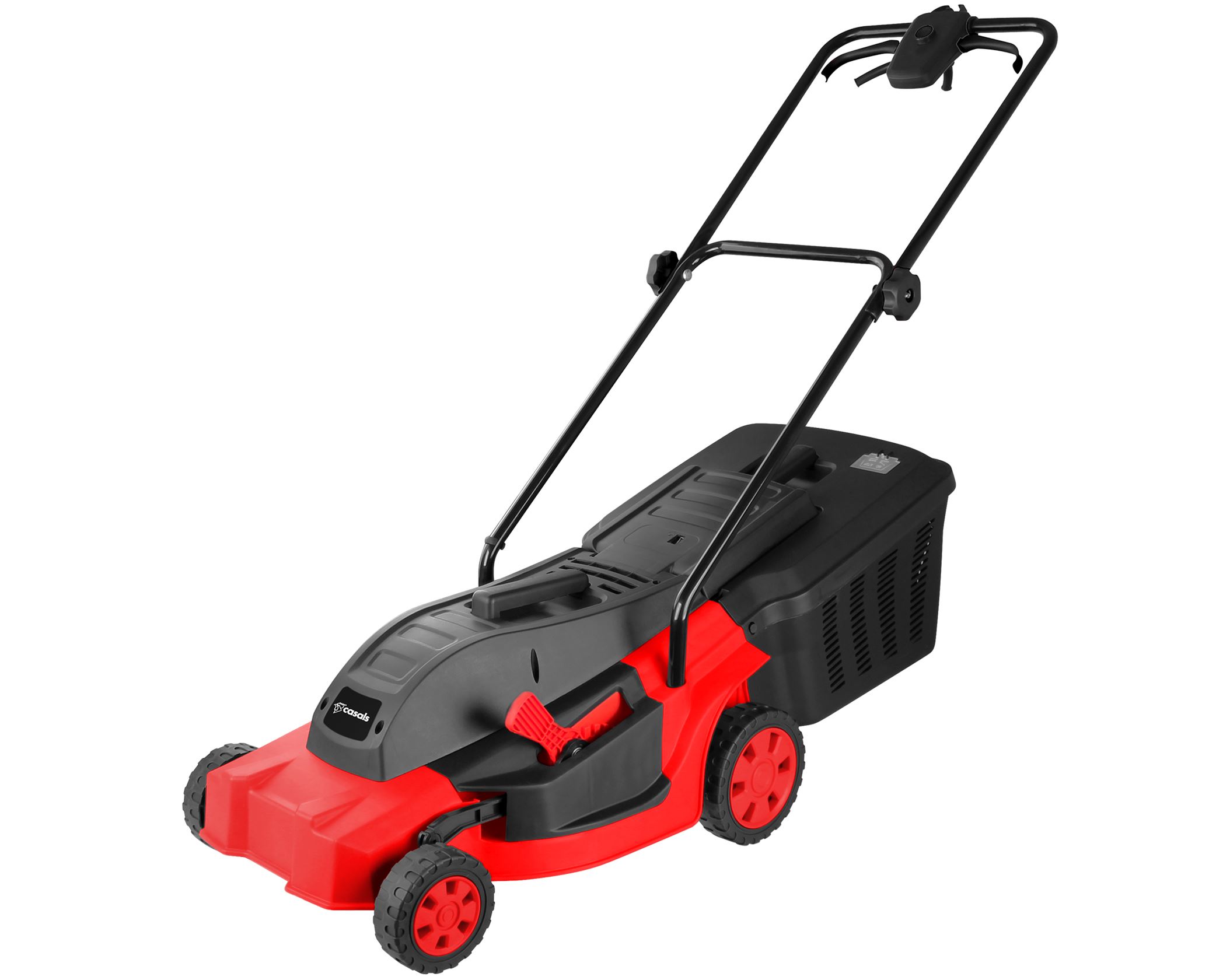 5 Cutting Heights Electric Casals Lawnmower – Red 400mm 1600W