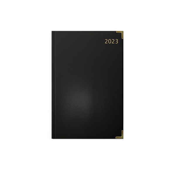 Treeline A5 2023 Executive Diary Planner Journal – Black