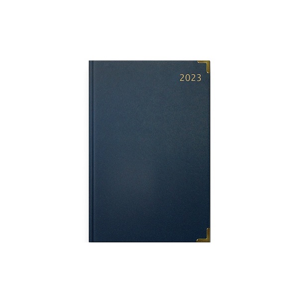 Treeline A5 2023 Executive Diary Planner Journal – Blue