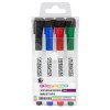 Collosso Whiteboard Markers Bullet Point Magnetic Cap – Wallet of 4 Collosso Whiteboard Markers Bullet Point Magnetic Cap – Wallet of 4