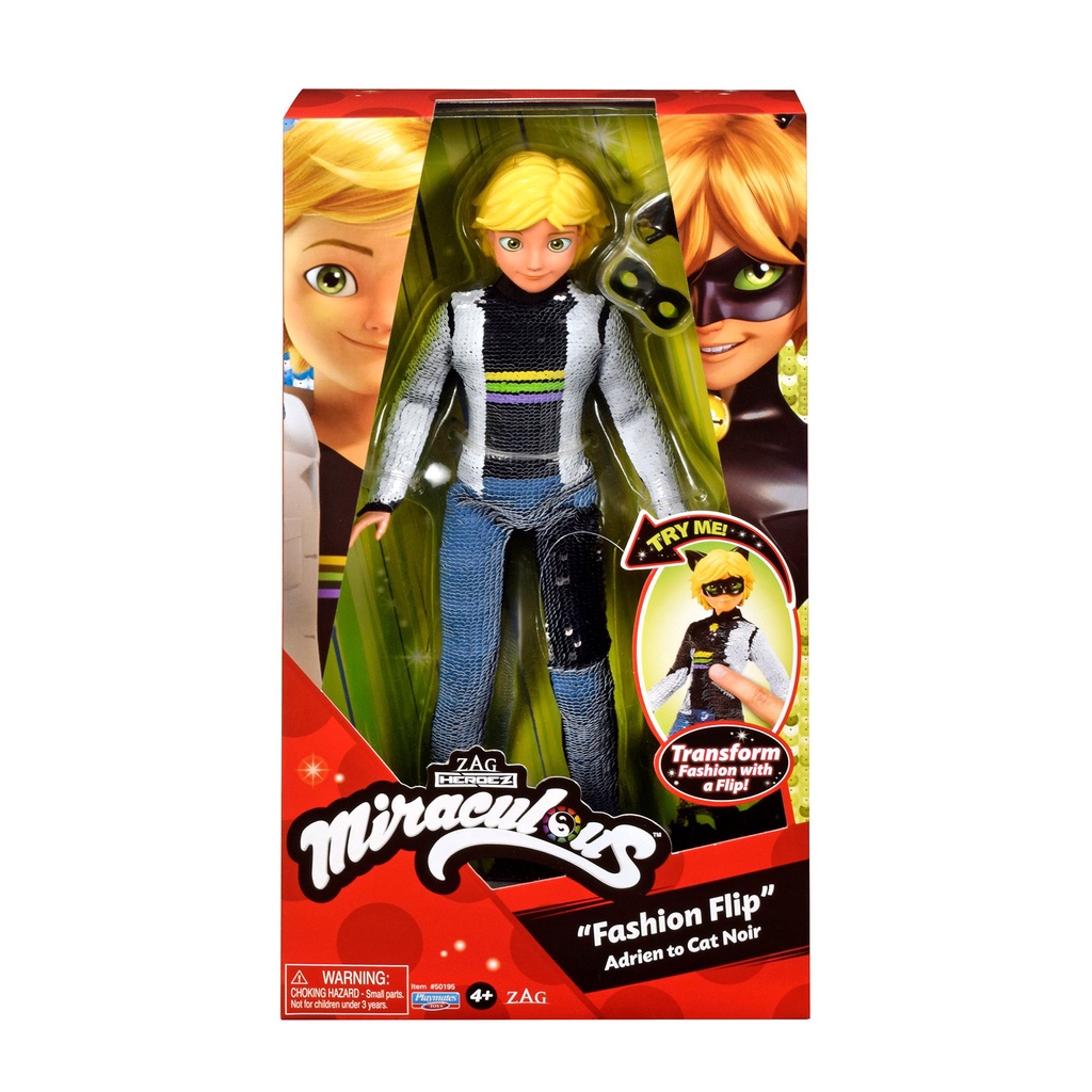 Miraculous Deluxe Flip Adrien Doll