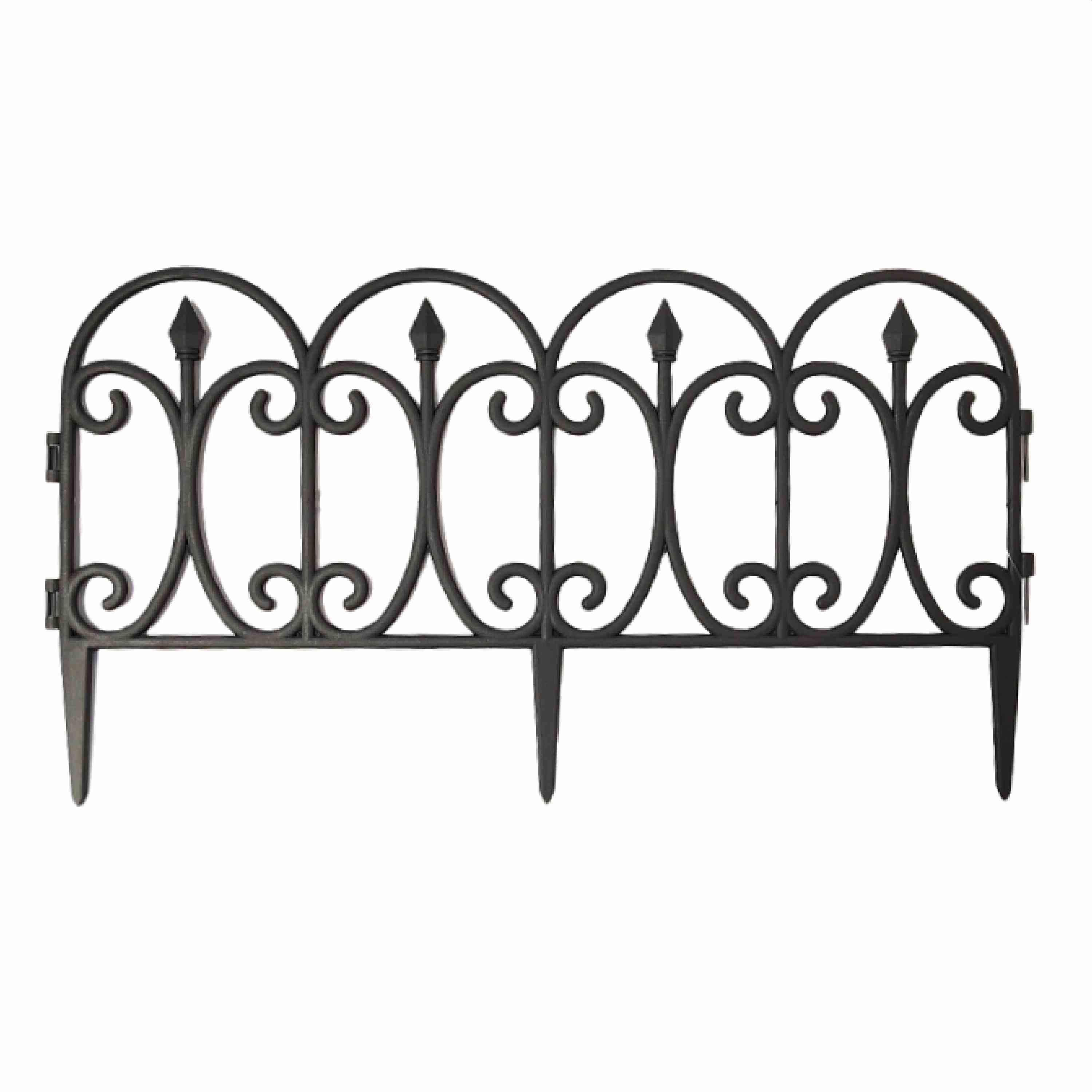 Gro Plastic Garden Fence – Curve 58X23X1.5cm