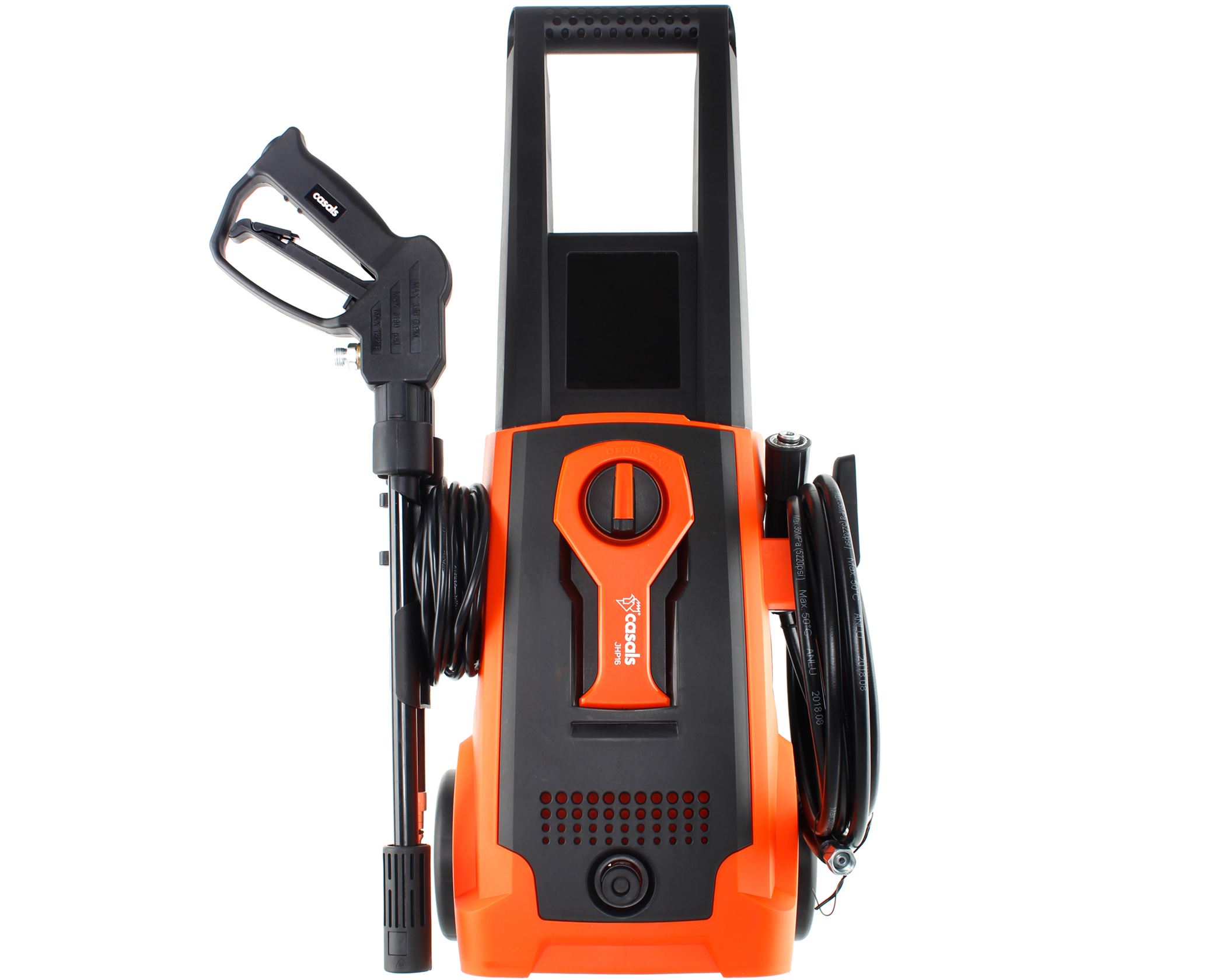 Casals High Pressure Washer W/ Attachments – 135BAR 1600W