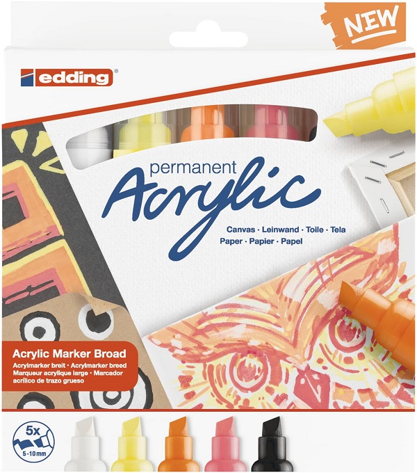 Edding – Acrylic Marker Neon 5’s