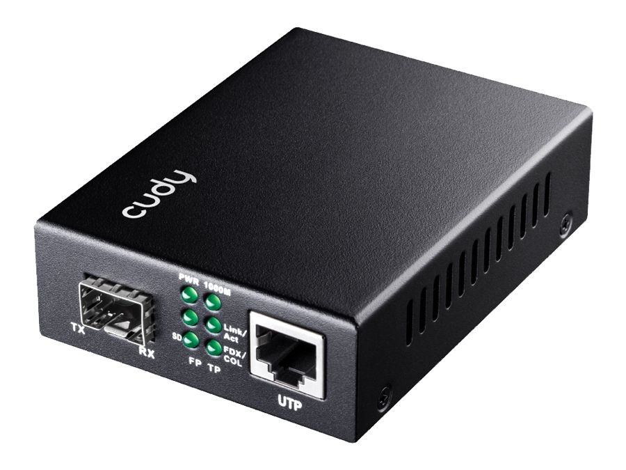 Cudy: Gigabit Ethernet to Fibre Media Converter | MC220