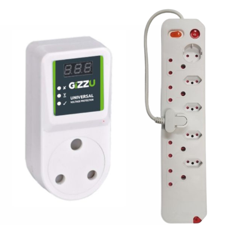 Current – Multiplug / 10-Way with Gizzu Universal Voltage Protector Plug