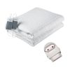 Solac – Electrical Heat Blanket Double Bed- White & 2x5amp Adapter Solac – Electrical Heat Blanket Double Bed- White & 2x5amp Adapter