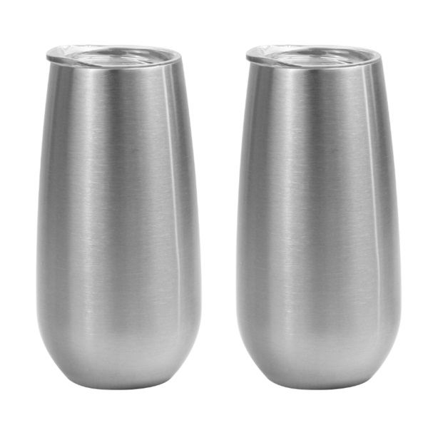 SetStainless steel Champagne Flute Set