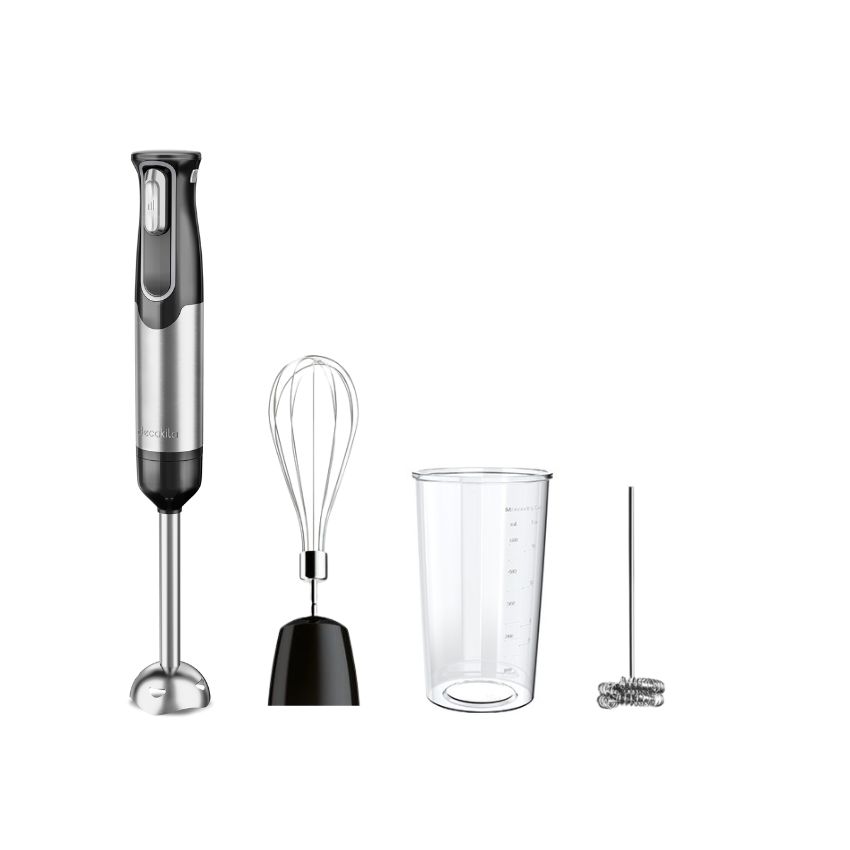 Decakila – Cordless Hand Blender 100W – 4-in-1 Set – Black