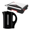 Solac – Sandwich Maker and Mellerware – Tugela – Black – Kettle Combo Solac – Sandwich Maker and Mellerware – Tugela – Black – Kettle Combo