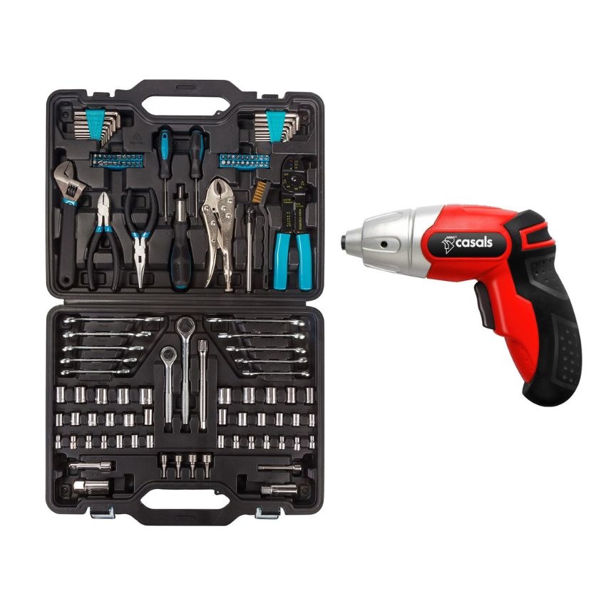 Bort – DIY Hand Tool Set – 123 Piece & 10 Piece Cordless Screwdriver