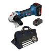 Bosch- Cordless Angle Grinder, 1×5.0Ah Batteries, 1xCharger & Bosch Bag Bosch- Cordless Angle Grinder, 1×5.0Ah Batteries, 1xCharger & Bosch Bag