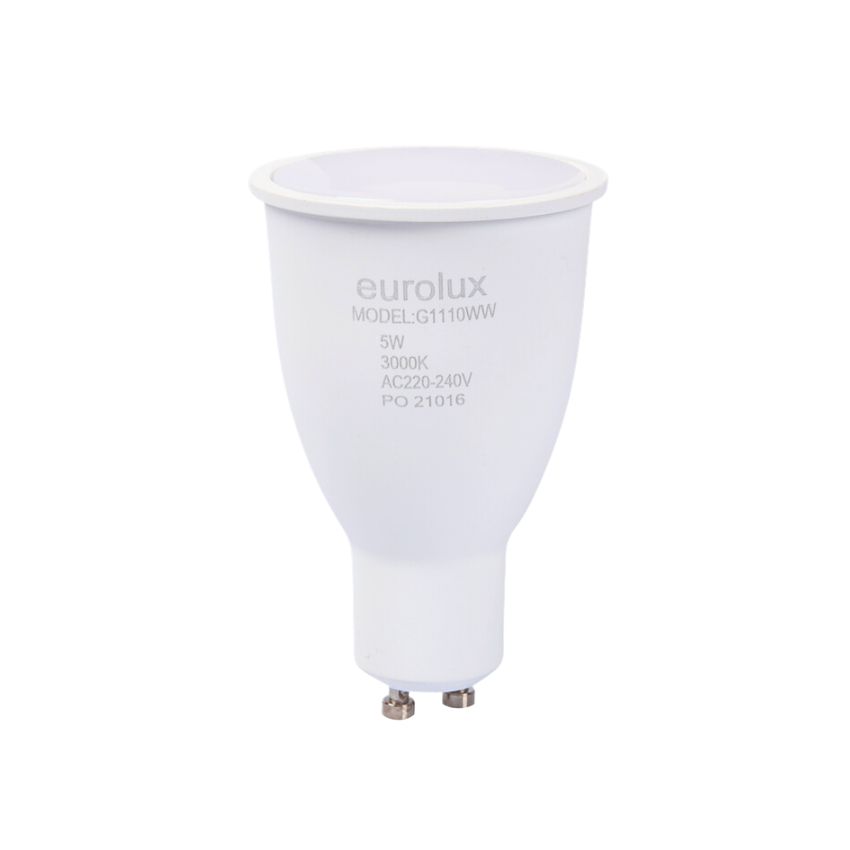 Eurolux – LED Emergency Bulb / G982WW – GU10 3000K 5W – Warm White