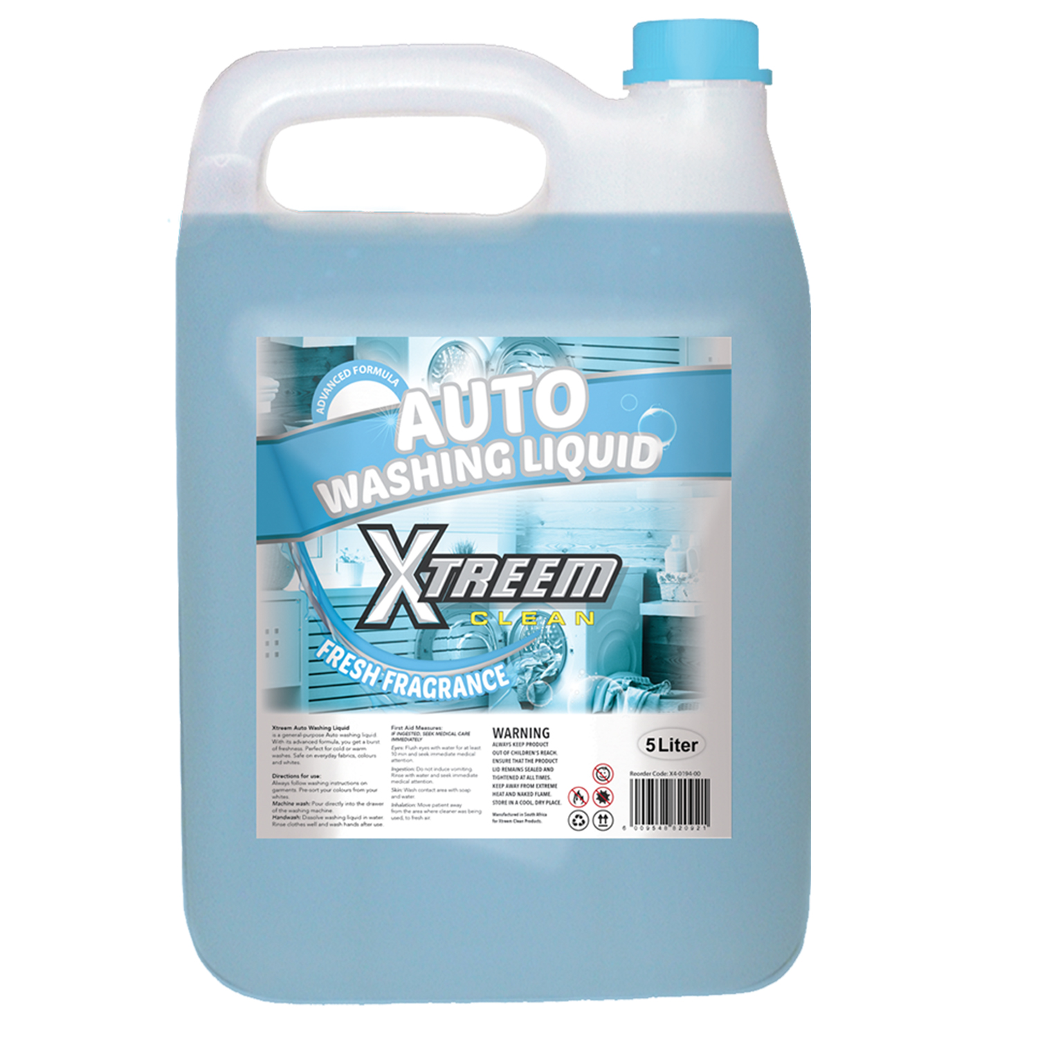 Xtreem Auto Washing Liquid Washing Machine Laundry Detergent – 5 Litre