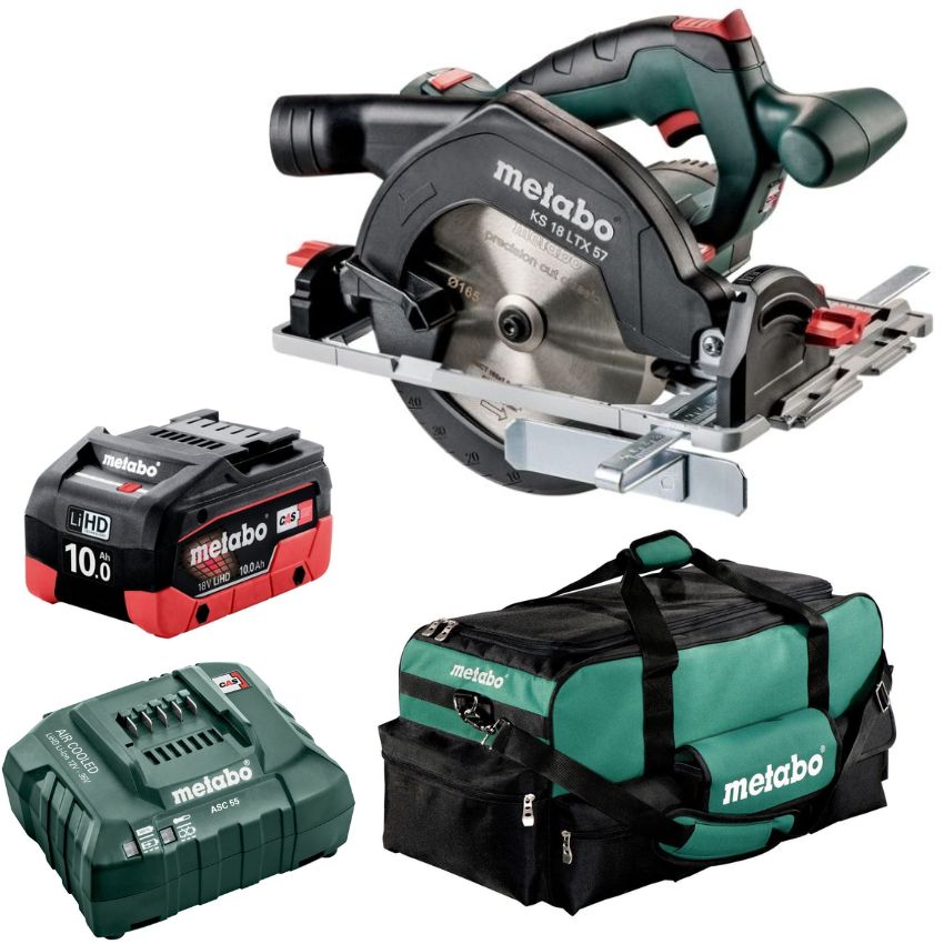 Metabo – Cordless Circular Saw (18V) with Battery, Charger and Bag