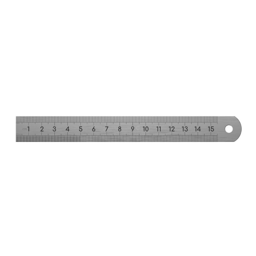 Omega – Stainless Steel Ruler (150x18x0.8mm)