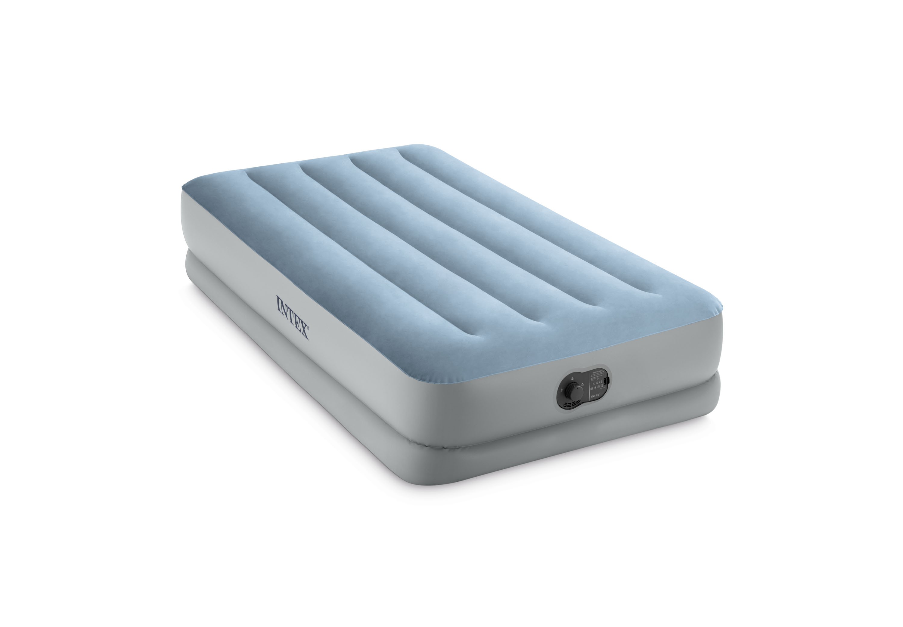 Intex Twin Dura-Beam Comfort Airbed With Fastfill USB Pump