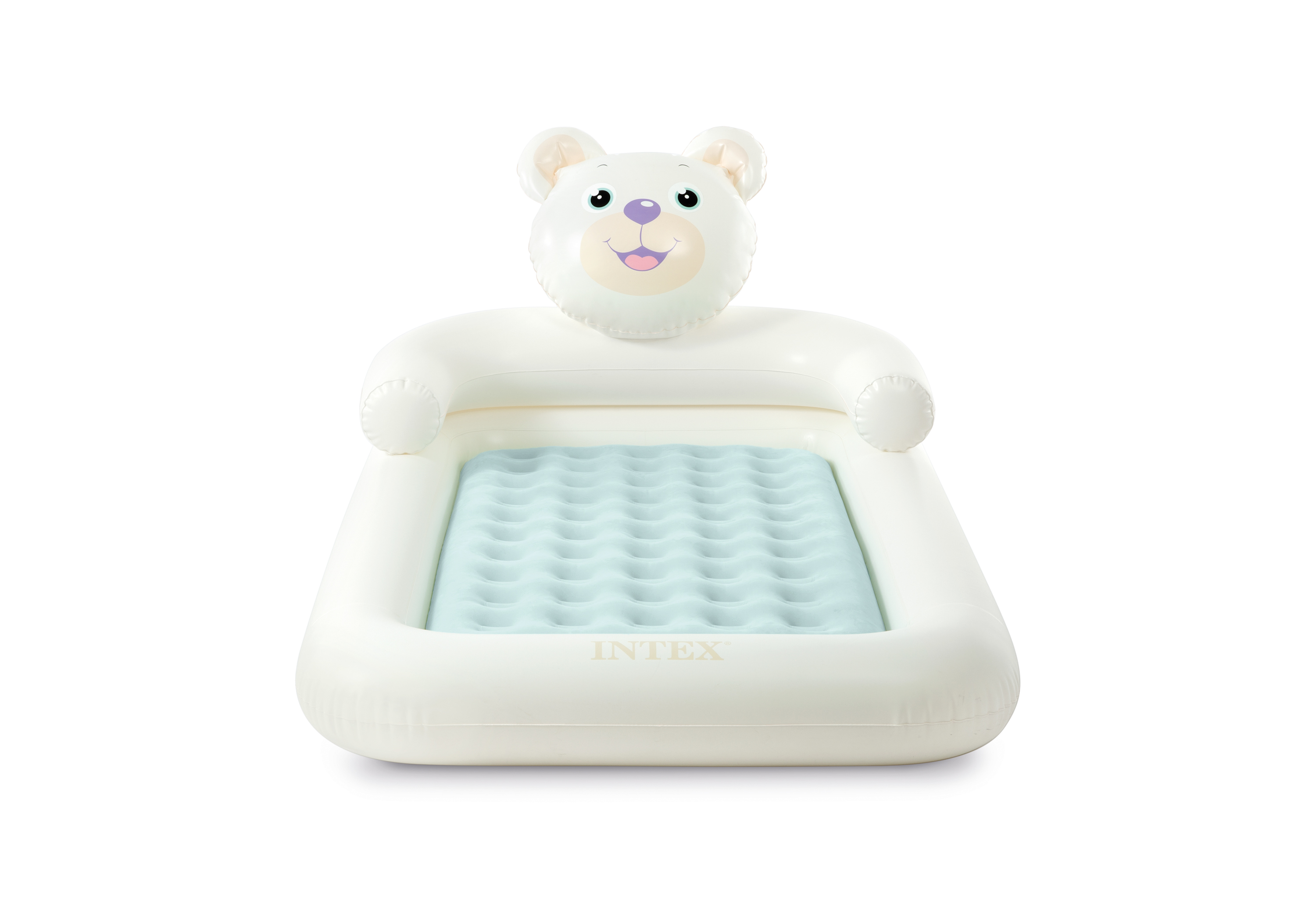 Intex Bear Kidz Travel Bed With Hand Pump, Ages 3-