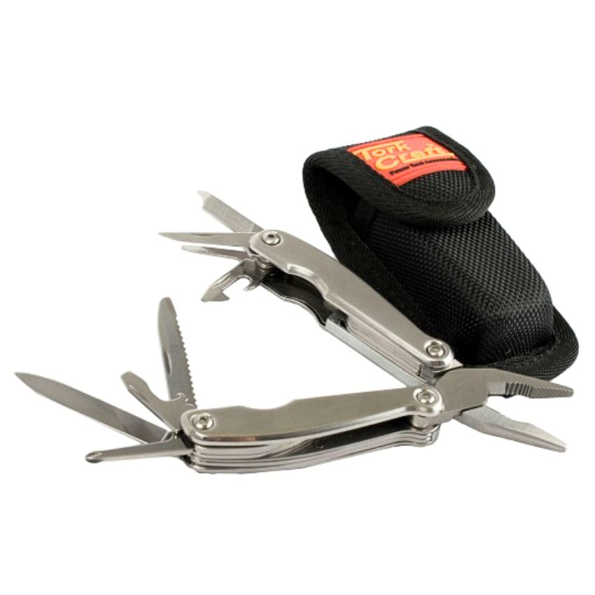 Tork Craft – Mini Multi-Function Tool with Nylon Pouch