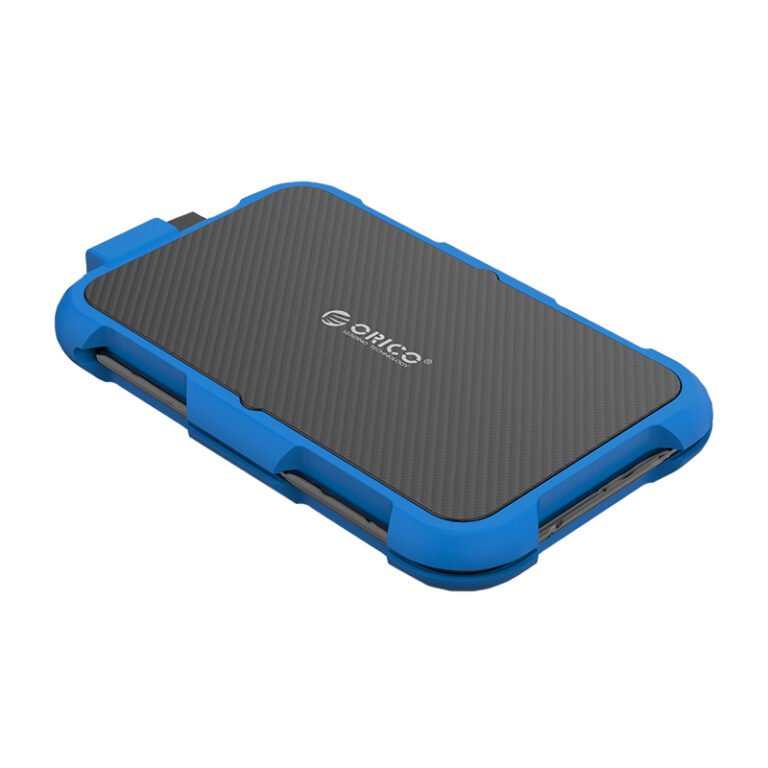 Orico 2.5 USB3.0 External HDD Silica Gel Enclosure – Blue