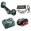 Metabo-Cordless Angle Grinder,10.0Ah Battery,Charger, Safety Specs & 5 Disc Metabo-Cordless Angle Grinder,10.0Ah Battery,Charger, Safety Specs & 5 Disc