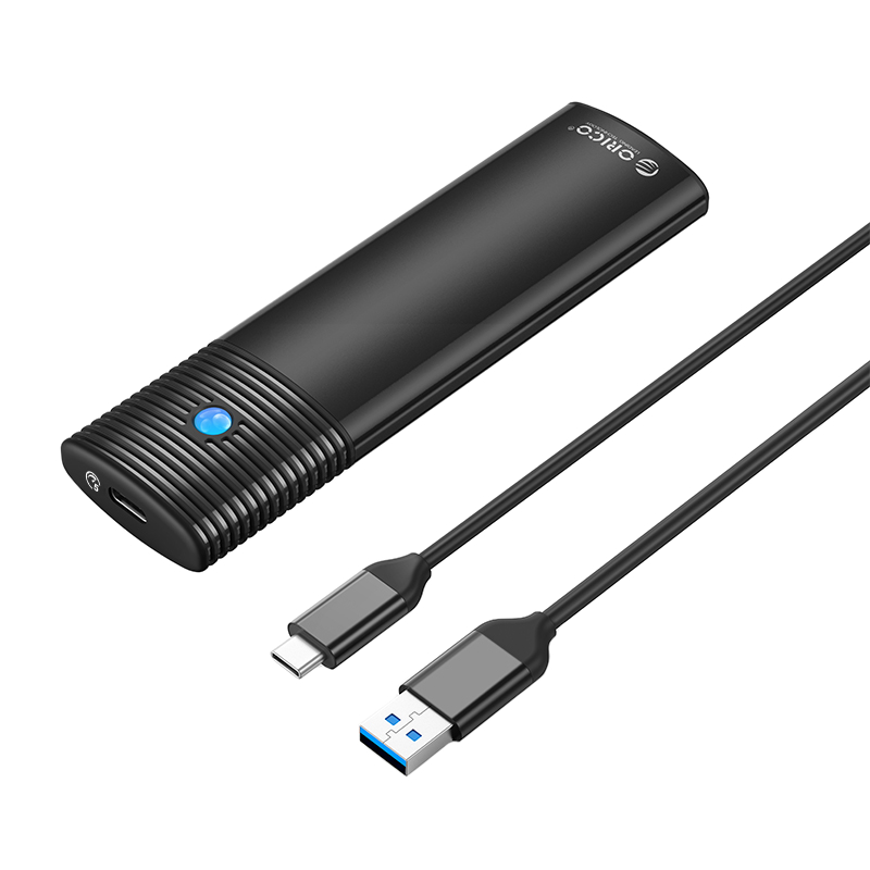 Orico USB 3.2 Gen2 Type-C M.2 SATA SSD Enclosure – Black