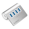 Orico Aluminium 4 Port USB 3.2 Hub – Silver Orico Aluminium 4 Port USB 3.2 Hub – Silver