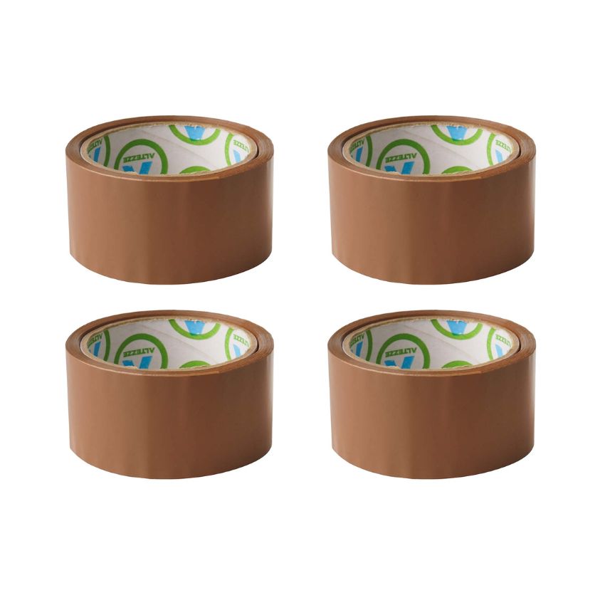 Packaging Tape (Brown Buff Tape) 48mm x 50m – Pack of 4