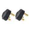 Waco – Plugtop / 3PIN Rubber Plugtop 16A – Pack of 2 Waco – Plugtop / 3PIN Rubber Plugtop 16A – Pack of 2