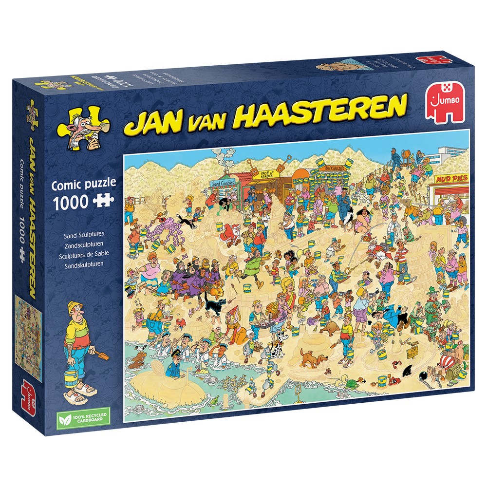Jumbo 1000Piece Puzzle Sand Sculptures