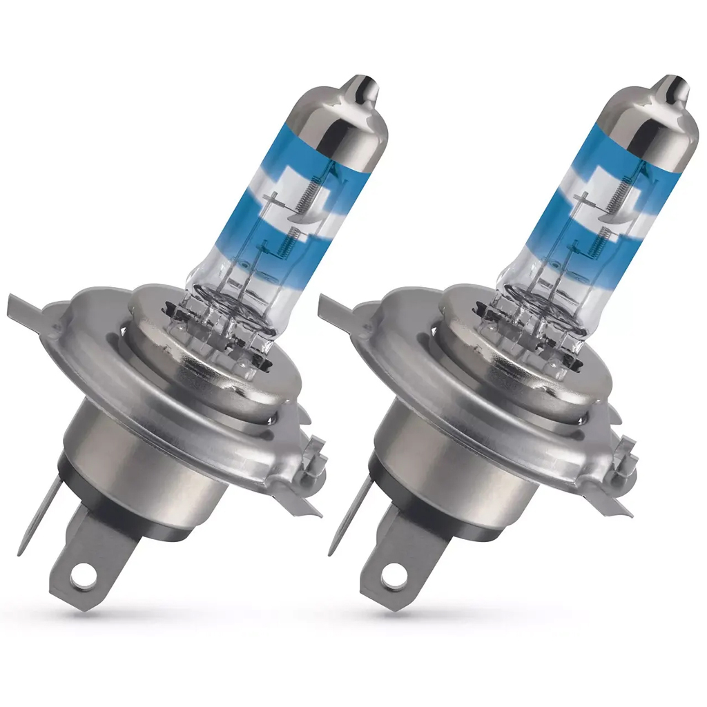 Philips H4 Headlight Bulb 200% Brighter Light Philips Racing Vision GT200 (Set of 2)