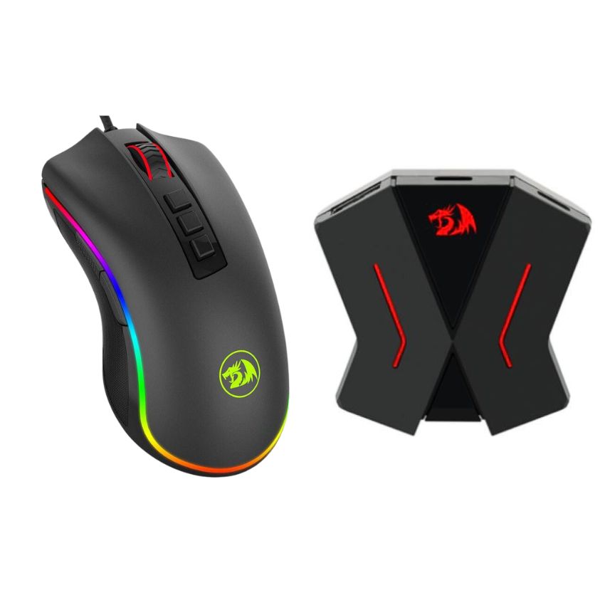 Redragon – 10000 DPI Gaming Mouse, Gamepad to Mouse & Keyboard Converter