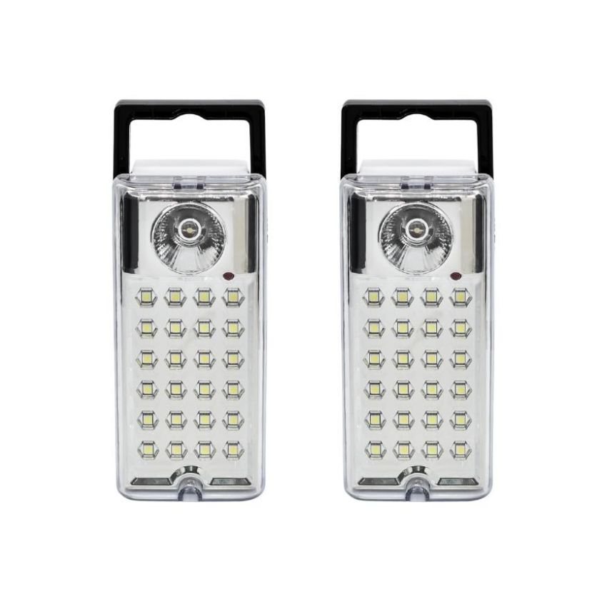 Waco – Rechargeable Lantern 24 x 0.2W 400lm – Pack of 2