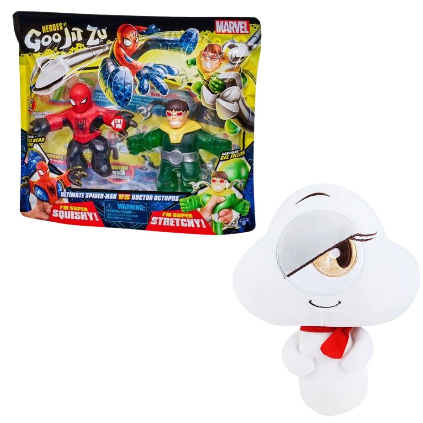 Marvel Goo Jit Zu – Ultimate Spider-Man vs Doctor Octopus & Soft Toy – Kila