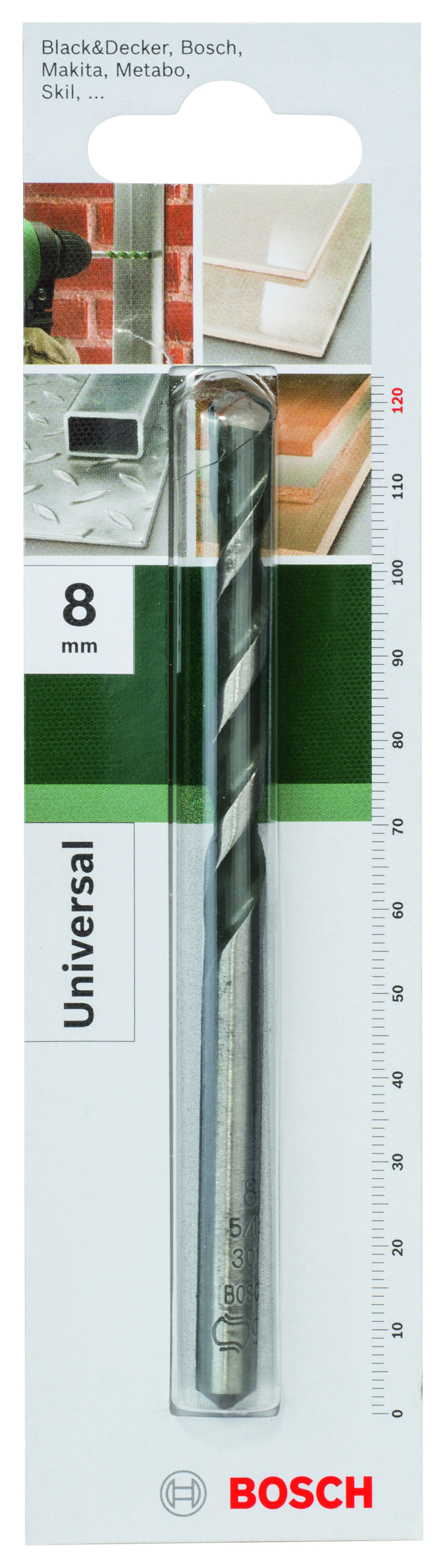 CYL-4 Multi-purpose drill bit 8,0 mm, 120 mm