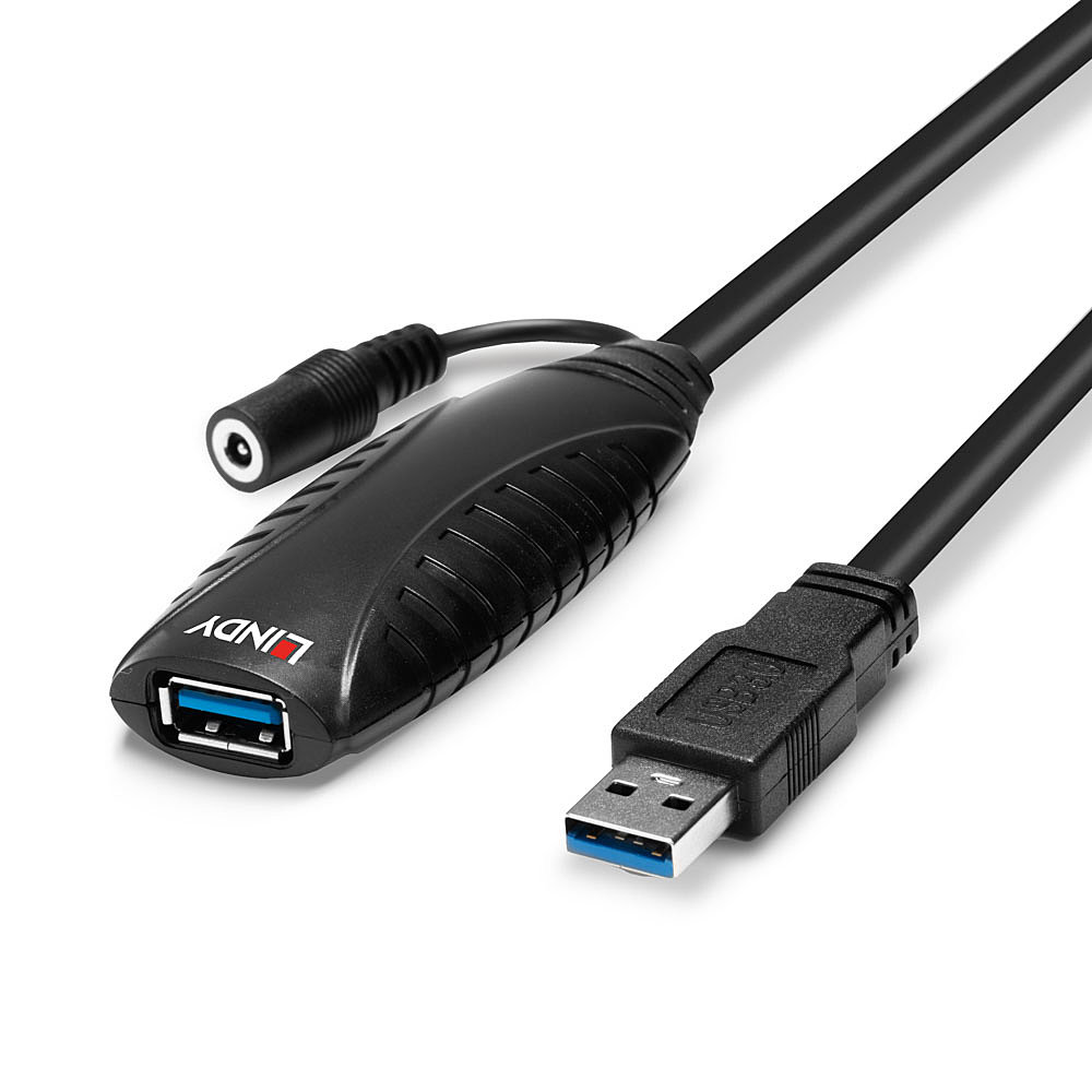 Lindy 10m USB3.0 Active Extension Cable