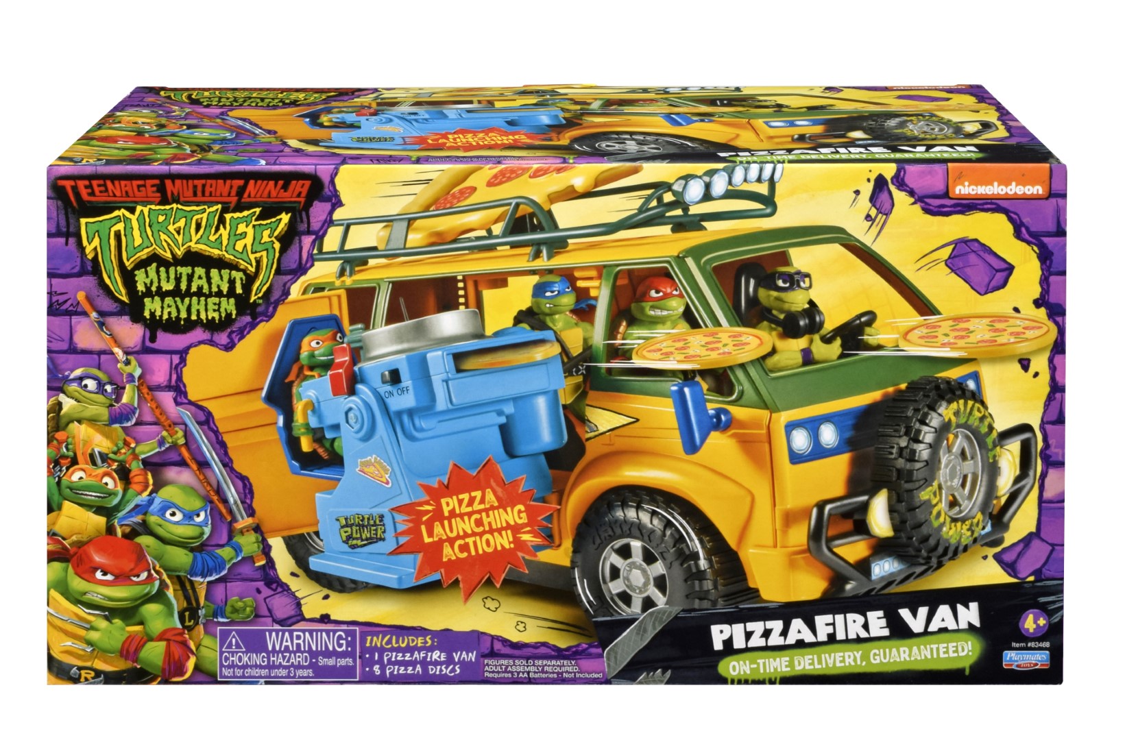 TMNT Movie Pizza Van