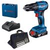Bosch – Professional Cordless Drill (GSB 185-LI) with Heavy Duty Tool Bag Bosch – Professional Cordless Drill (GSB 185-LI) with Heavy Duty Tool Bag