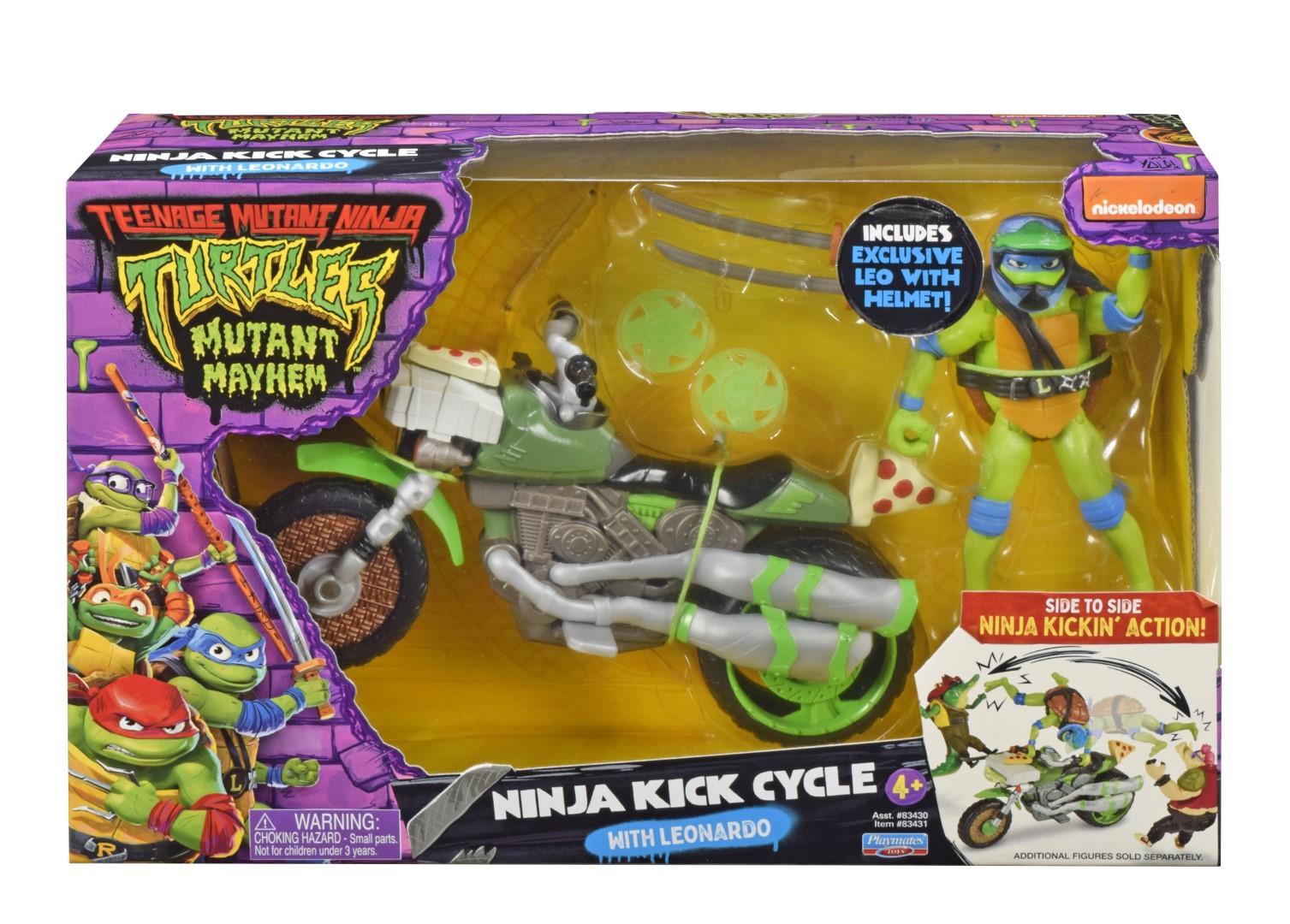 TMNT Movie Vehicle With Figures – Leonardo