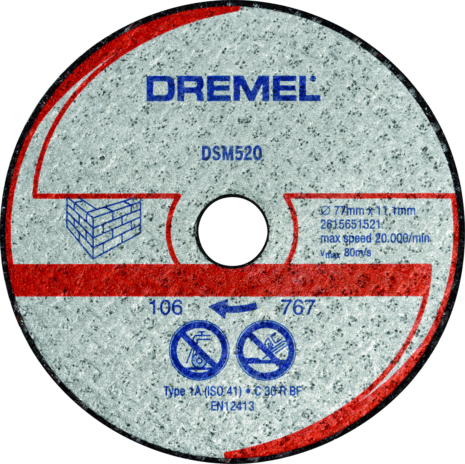 DREMEL DSM20 Masonry Cutting Wheel – DSM520