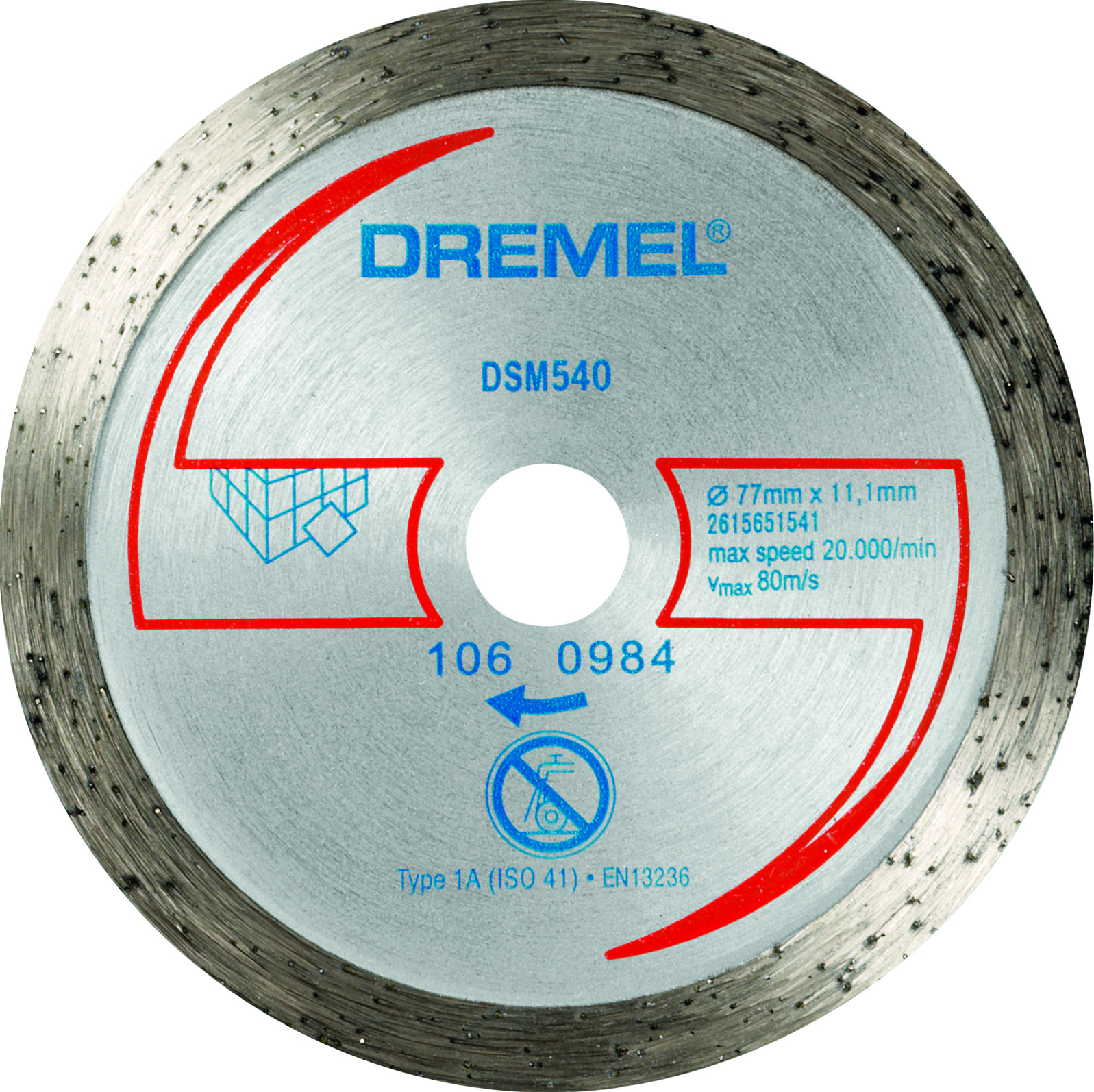 DREMEL DSM20 Diamond Tile Cutting Wheel -DSM540