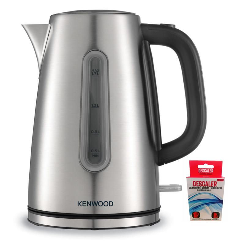 Kenwood – Stainless Steel Kettle 2200W and Home Hub Descaler
