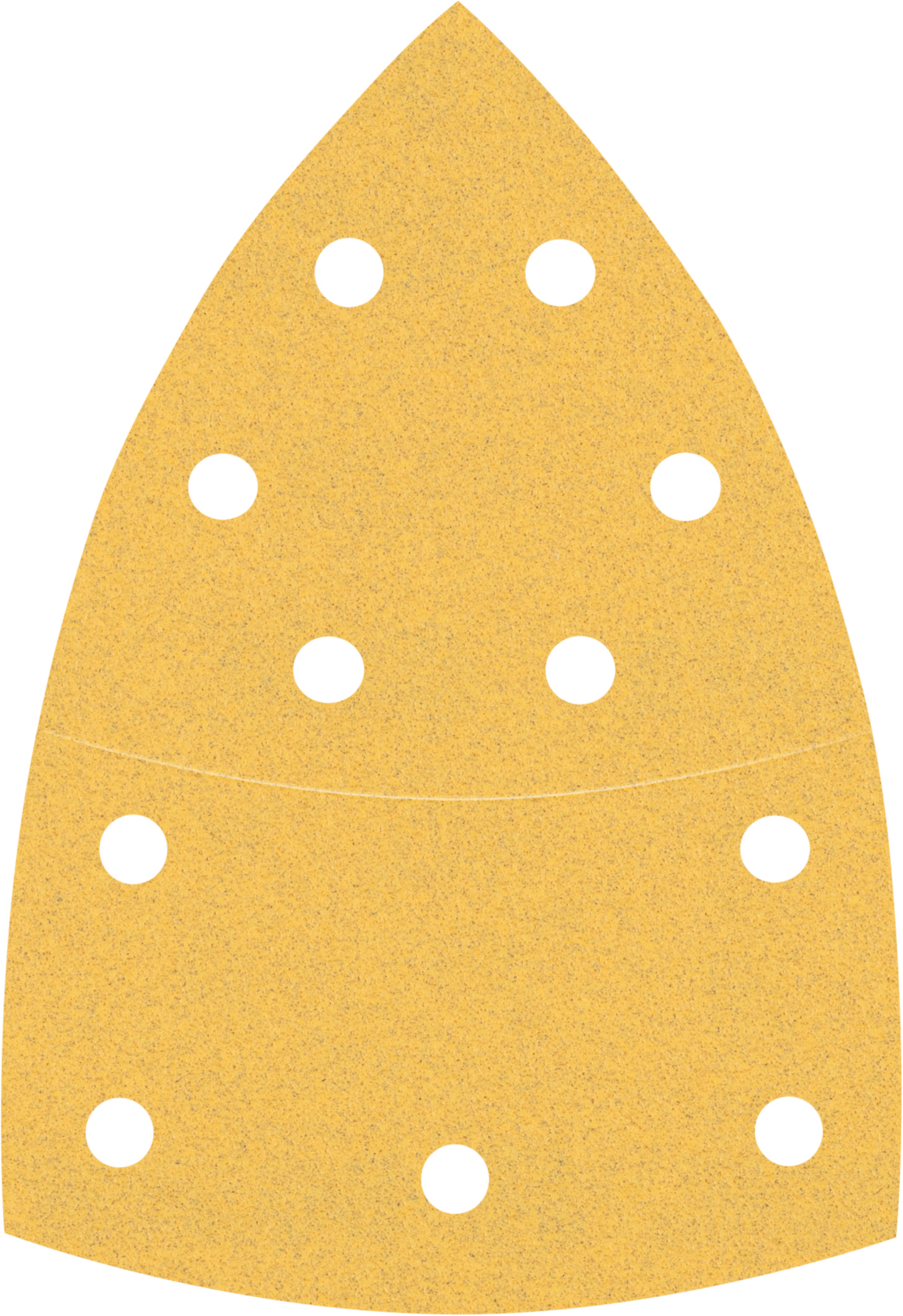 Delta Paper 102 x 93mm, 120G, 11 hole, 10 Piece Hook&Loop