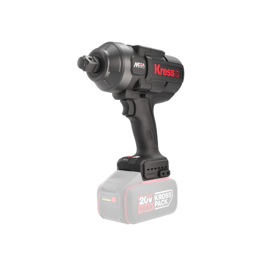 Kress – 20V Brushless ” 1700Nm 4 Mode Impact Wrench Skin (Unit only)
