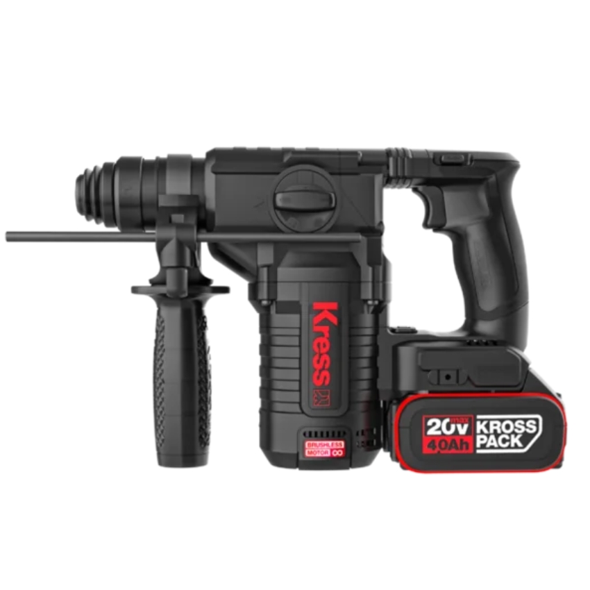 Kress – 20V Max Cordless Brushless 24 mm SDS+ Rotary Hammer Kit