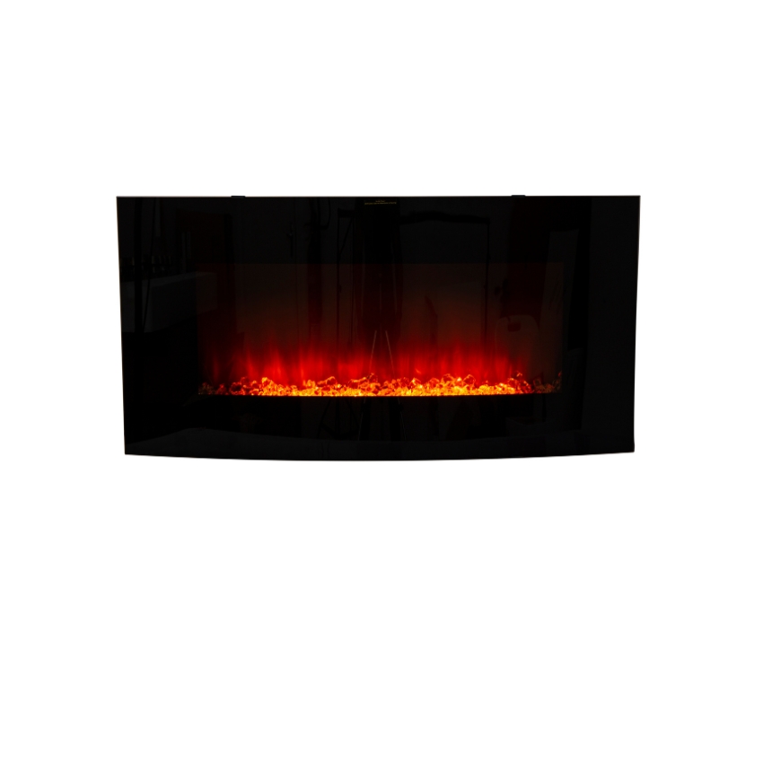 Radiant – Fireplace Decorative Curved Indoor with Plastic Crystals 1800w