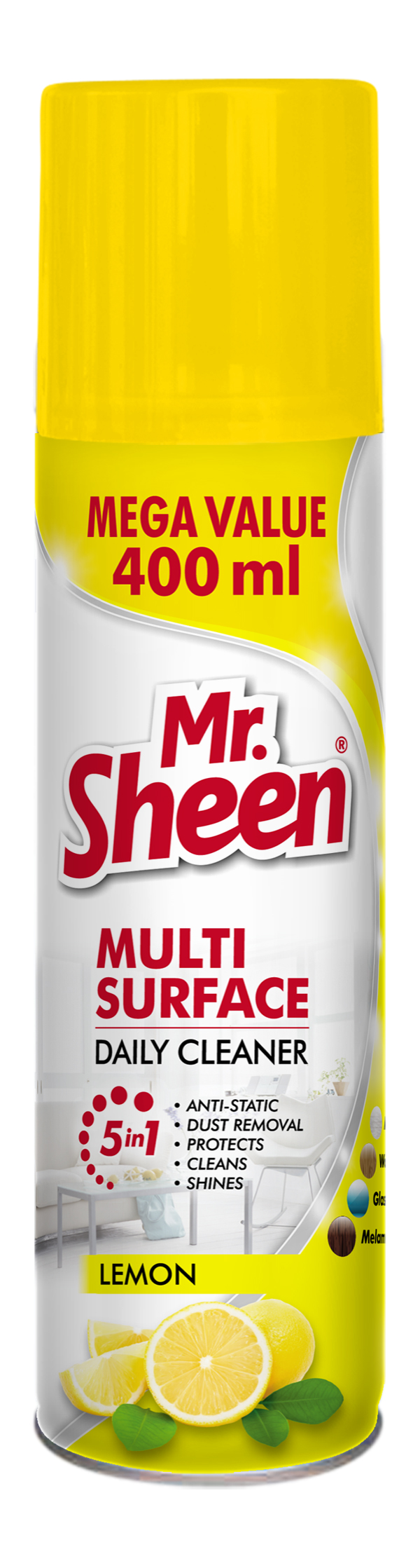 Mr Sheen Multisurface Daily Cleaner Lemon 400ml